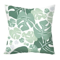 LAMIRO Outdoor Pillow Waterproof Colored Throw Pillows Polyester Pillow,18x18