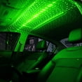 thumbnail image 1 of Car Ceiling Projector Light USB Interface Mini Projector car ceiling projector car Lamp 360 Degrees Adjustable Ambient Lamp, Green, 1 of 8
