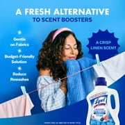 Lysol Laundry Sanitizer Additive, Sanitizing Liquid for Clothes and Linens, Crisp Linen, 90 fl oz