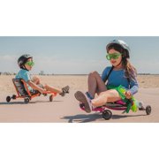 EzyRoller: Classic - Red - Ride-On Scooter, Cambering Motion, Pedal Free Cart, Hand Brakes, Extendable Frame, 154lb Capacity, Kids Ages 4+