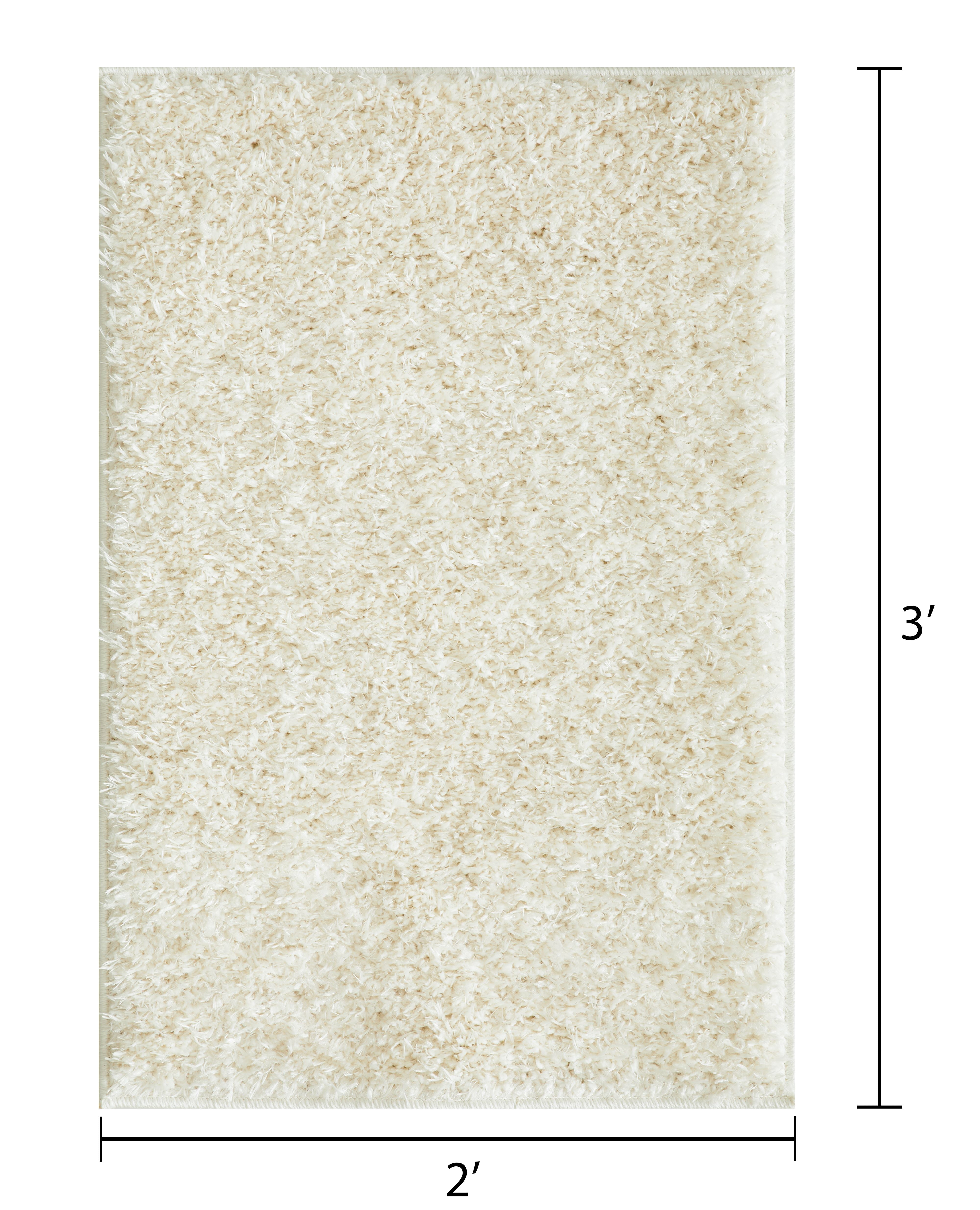 Loomaknoti Vemoa Altomarze 2' x 3' Light Grey Stripe Indoor Accent Rug