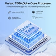 Android15 Tablet,10Inch Android Tablet with 128GB+24GB+1TB Expand,5G WiFi,Octa-Core,Unisoc T606 CPU,7000mAh,Bluetooth,GPS,13MP+8MP Dual Camera,Face Unclock,HD Display,Touchscreen,Tablet with Keyboard