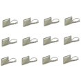 thumbnail image 1 of 2x12pcs Gancho De Alambre Para Pendientes 16 Mm En Blanco Bisel Cuadrado Ajuste De Cabujón Plata Zulema Ajuste de cabujón de bisel cuadrado, 1 of 5