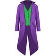 thumbnail image 2 of Chaqueta de frac medieval para niño, disfraz de Halloween, estilo gótico, steampunk, vintage, victoriano, uniforme., 2 of 5