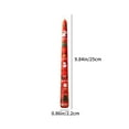 thumbnail image 3 of Darzheoy 10" Christmas Taper Candle Christmas Ornaments Candlelight Dinner Christmas Decoration Long Pole Wedding Vibes Candle, 3 of 6