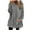SA-Gray, variant on BiZtdJrK Fuzzy Fleece Coats for Women Mid Length Zip Up Long Sleeve Hoodie Jackets Cozy Fall Winter Hooded Outerwear with Pockets Orange S