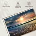 thumbnail image 6 of Elephant Stock Large Sunset Wall Art - Horizontal Canvas Wall Art - Living Room Wall Decor - Beach Canvas - Orange And Teal Decor - 12" x 8", 6 of 8