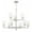 Gray, variant on Craftmade Lighting - Hailie - 9 Light Chandelier In Transitional Style-26.25