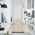 thumbnail image 4 of Yayeee Runner Rug for Bedroom 2'x6' Machine Washable Hallway Non Slip Mat, Simple Nautical Pattern, 4 of 8