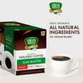 thumbnail image 4 of SOLLO Slim Decafenated Coffee Pods, Diet Support with Garcinia, GCBE and Vitamins, Bold Medium Dark Roast, Single Serve Pod, Compatible with Keurig K-Cup Brewers, 24 Ct, 4 of 7
