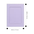 thumbnail image 4 of KAKOWELY Assorted Color Photo Frames for Wall Display with Excellent Craft and Delicate Design 1 Set,6.1"X4.53"X0.04", 4 of 5