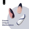 thumbnail image 4 of Set de esmaltes en gel Beetles Blue, 6 colores con purpurina, 4 of 7