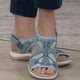 thumbnail image 3 of Khaki42Sandalias ultra cómodas para mujer Zapatos de playa de verano con soporte de arco para senderismo, 3 of 5