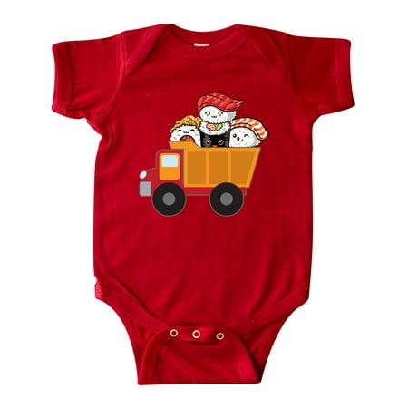 

Inktastic Sushi Lover Food Truck Gift Baby Boy or Baby Girl Bodysuit