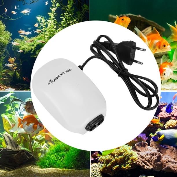 Aireador De Pecera, Bomba De Aire De Acuario De Funcionamiento Súper Silencioso, Bajo Consumo De Energía Para Pecera