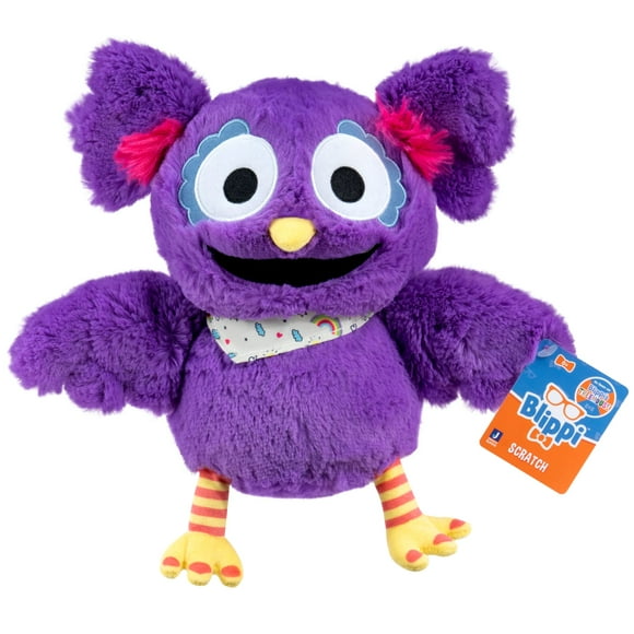 Blippi Treehouse Scratch The Owl Plush - 10-Inch Scratch The Owl Plush - Toys for Kids and Preschoolers - Exclusive