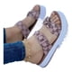 thumbnail image 1 of EU38 = MX4.5 = MX24 = Foot length 24cmRoseSandalias Con Plataforma Y Lazo Con Estampado De Palabras 20 esquí esquí Gafas de esquí, 1 of 3