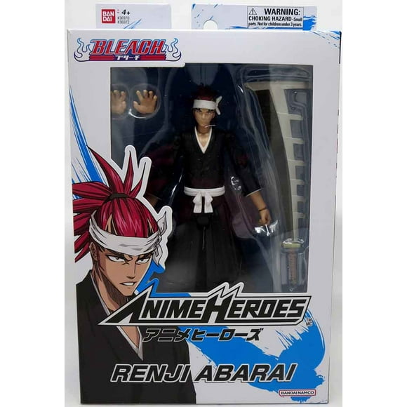 Bleach 6 Inch Action Figure Anime Heroes - Renji Abarai