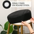 thumbnail image 3 of 3pcs Barstool Cover Practical Thick Elastic Round Stool Cushion Round Chair Protector for Home Bar Cafe, 3 of 6