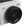 thumbnail image 3 of M Buder Digital Camera 4K 64MP 180° Flip Screen Multiple Beauty Filters Anti Shake Auto Focus 16x Zoom Digital Mirrorless Camera for Selfie Photo Video White (6.3 inches / 16 cm), 3 of 9