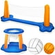 thumbnail image 3 of Muyoka Juego de flotador inflable para piscina, red de voleibol y aros de baloncesto, bolas incluidas, juego de natación flotante, juguete para niños y adultos, juego de deportes inflables acuáticos, Muyoka Hogar, 3 of 7