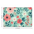 thumbnail image 5 of Pioneer Flower Floral Print Flannel Non Slip Door Rugs,Washable Door Mats Indoor,Decorative Door Mats,Dirt-Resistant and Absorbent Doormat for Entrance,Bedroom,Kitchen,Bathroom,23.5"x16", 5 of 5