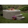 LifeSmart Lifelux DLX 4-Person Plug n Play Spa with Upgrade Package and Matching Step