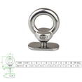 thumbnail image 3 of High Strengths Stainless Steel Track Lock Rings Track Mount Tie Down Eyelet For Saltwater Environments, 3 of 8