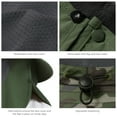 thumbnail image 7 of Men’s UPF 50+ Sun Hat with Face Cover & Neck Flap FH09, 7 of 7