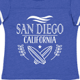 thumbnail image 4 of Inktastic San Diego California Cute Surfing Boys or Girls Toddler T-Shirt, 4 of 5