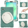 thumbnail image 2 of For Samsung Galaxy Tab A11/ Tab A9 8.7 inch Case, 360 Rotatable Handle Stand, Shoulder Strap, Drop-Proof Design, Emerald Green, 2 of 7