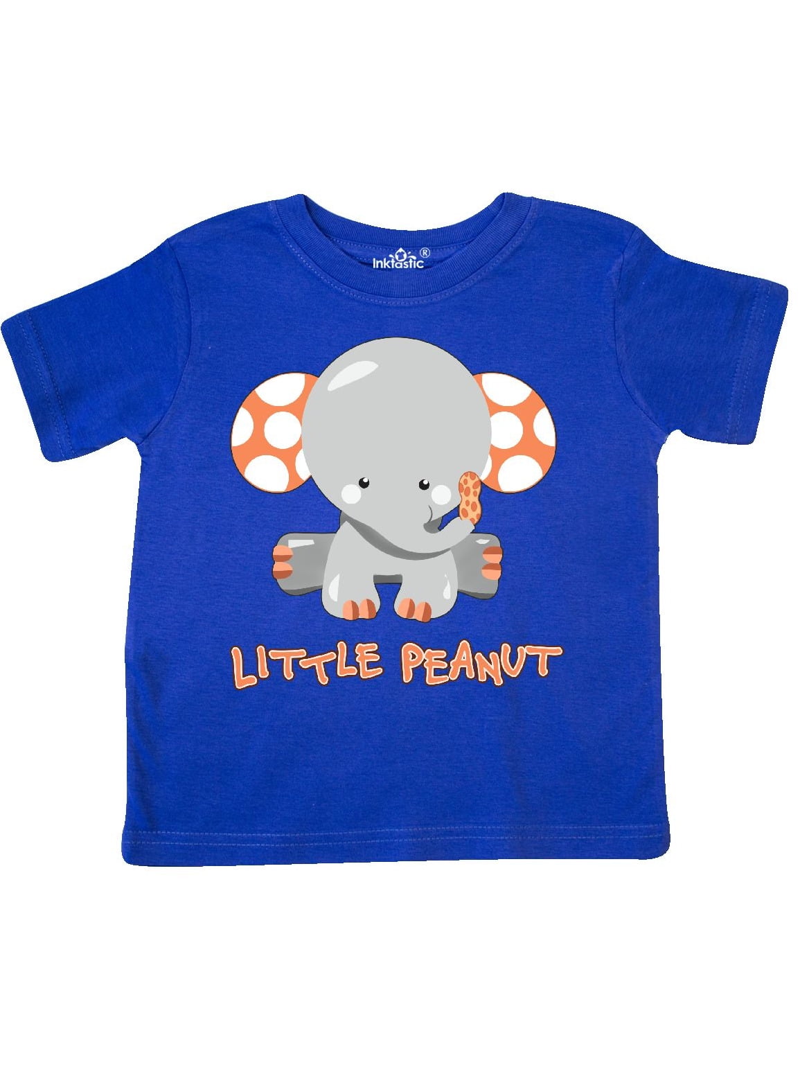 INKtastic Little Peanut cute baby elephant Toddler TShirt Walmart
