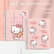 thumbnail image 2 of Funda de Hello Kitty para Ipad de décima generación, carcasa para Ipad Pro 2024, 11 pulgadas, 9/7/8 pulgadas, 9,7 pulgadas, Air4/5 Mini 6, con ranura para bolígrafo, 2 of 5