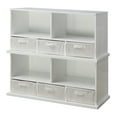 thumbnail image 5 of Badger Basket Children’s Wooden Storage Cubby and 3-Bin Organizer 5.8 Cu ft. - White, 5 of 10