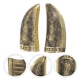 thumbnail image 2 of WEUVEB Metal Accessory Chalice Cup Copper 1 Pair Golden Taoist Rituals, 2 of 8