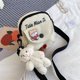 thumbnail image 3 of Mini Canvas Crossbody Bag, Multi Pockets Mobile Phone Bag, Versatile Shoulder Bag For Students, 3 of 3