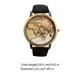 thumbnail image 4 of Reloj de pulsera de lona resistente, unisex, creativo, color negro., 4 of 7