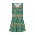 thumbnail image 3 of Pisexur Robes d'Été pour Femmes Plage Florale Boho Robe Midi Sans Manches Col en V Vintage Fluide avec Poche T-Shirt Robe d'Été S-2TG, 3 of 6