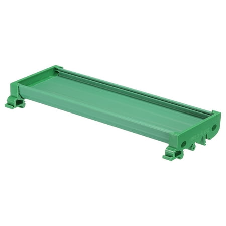 

Uxcell DIN Rail Mount Carrier for 220mm x 50mm PCB Housing Bracket Green