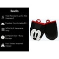 thumbnail image 2 of Disney Kitchen Oven Mitts w/Neoprene for Easy Non-Slip Gripping - Protect Your Hands in The Kitchen - Heat Resistant Kitchen Accessories, 2 of 5