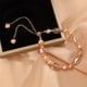 thumbnail image 4 of Pulseras para mujer, regalos para mujer, pulseras de perlas para mujeres y niñas 2024, pulseras elegantes vintage en capas, pulsera de perlas de doble capa, joyería de boda para novias, el collar, 4 of 5