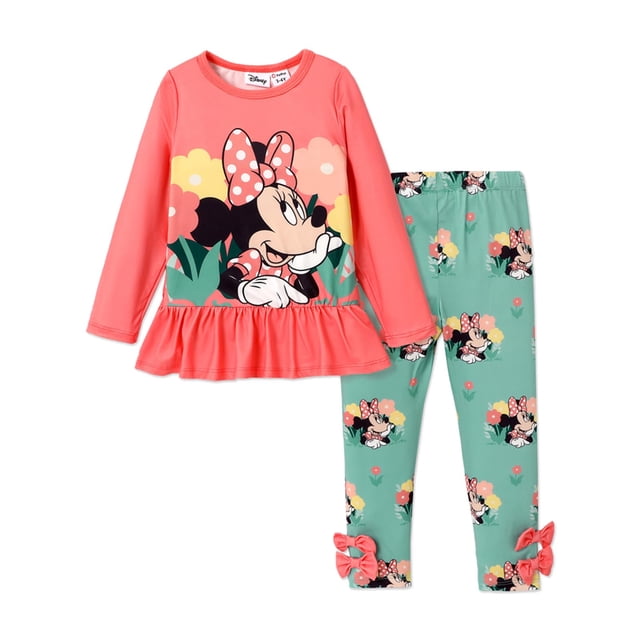 Set de ropa Disney Mickey y sus amigos Minnie Red 3T Girl
