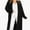 Black, variant on Womens Casual Long Cardigan Long Sleeve Open Front Sweater Coat Outerwear