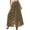 Floral Brown Light Green, variant on Summer Maxi Long Skirts for Women Trendy Boho Floral High Waisted Slit Flowy Travel Beach Vacation Clothes
