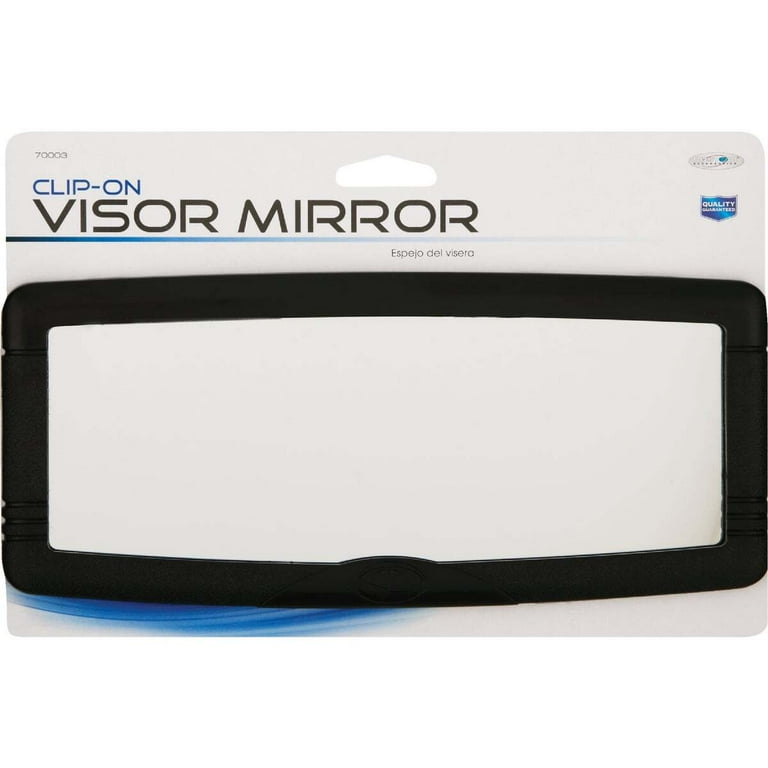 Custom Accessories 3-3/4 In. x 9-1/2 In. Deluxe Visor Mirror 70003