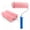 Pink, variant on Nichiyo 4-Piece 9 inch Paint Roller Kit with 3 Microfiber Covers, for Walls Ceilings Furniture, Washable Reusable, Purple