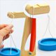thumbnail image 4 of 2X Divertida Balanza de Madera con Juguete de 6 Pesos Escala de Pesaje Regalos de Juegos de EducacióN Temprana Sensorial para NiñOs, 4 of 8
