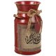 thumbnail image 1 of Moluckfu Maceta De Hierro Roja Estilo Retro Para Flores Y Plantas Ideal Para Hogar U Oficina, 1 of 6