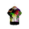 thumbnail image 3 of Camisas Casuales Para Hombre Camisa corta de verano con bolsillo de seis botones para hombre, camisa informal con estampado 3D para hombre (L, 3XL), 3 of 4