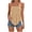 Z47 Khaki, variant on Mifsaly Strapless Tops for Women Smocked Bandeau Tube Top Flare Flowy Peplum Hem Sleeveless Summer Beach Cami Shirts White,S